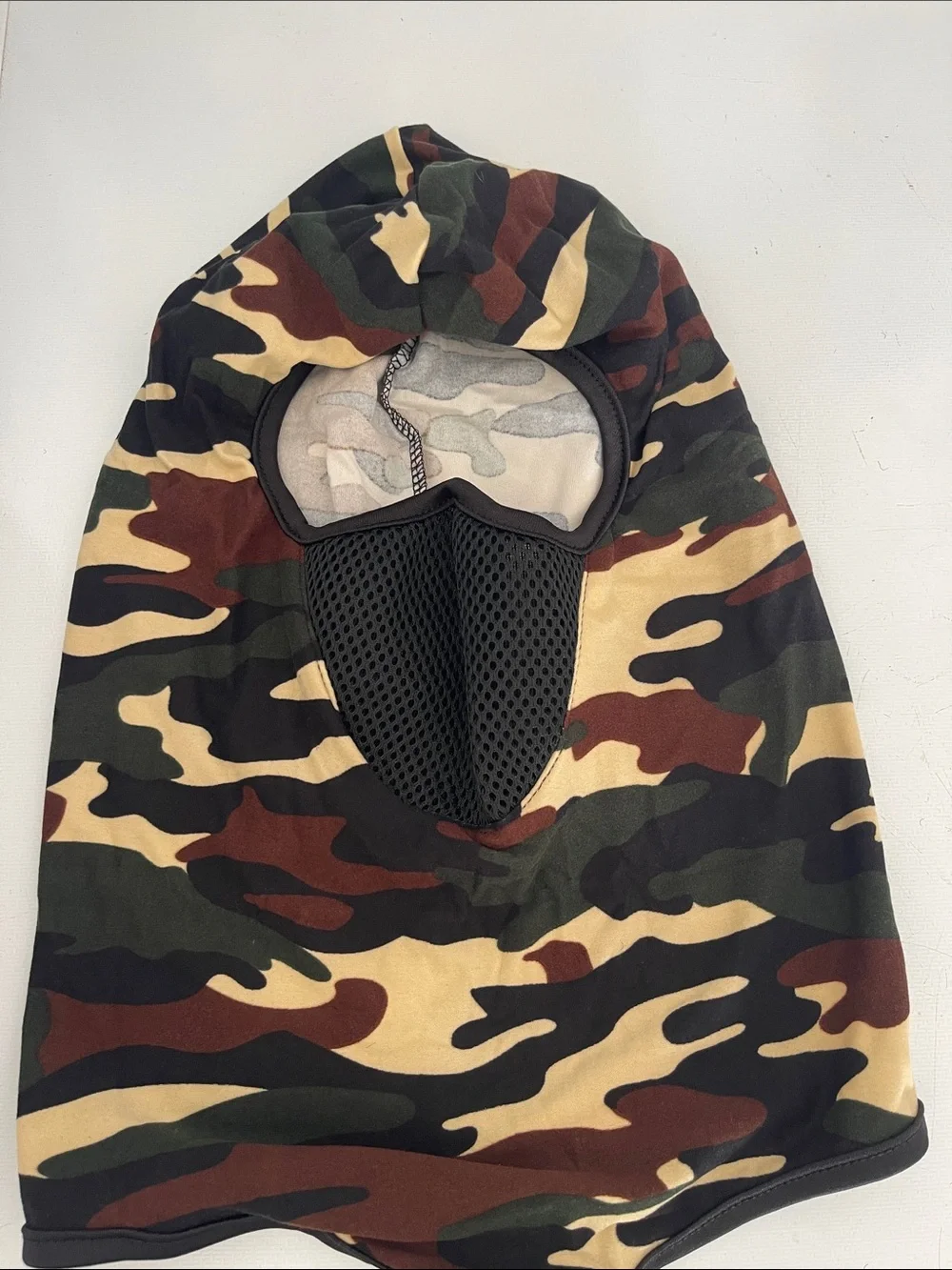Motique Accessories camouflage print balaclava ninja face mask. New